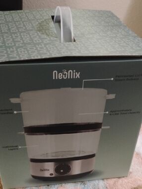 Neoflix Electric Food Steamer in Mint Green